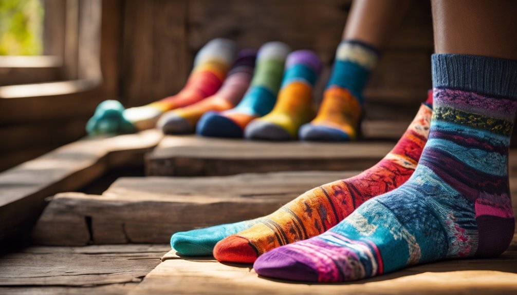 comfortable socks enhance walking