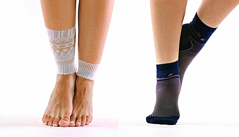 compression sock styles comparison
