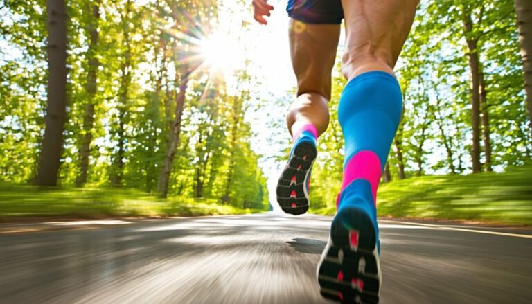 compression socks during exercise