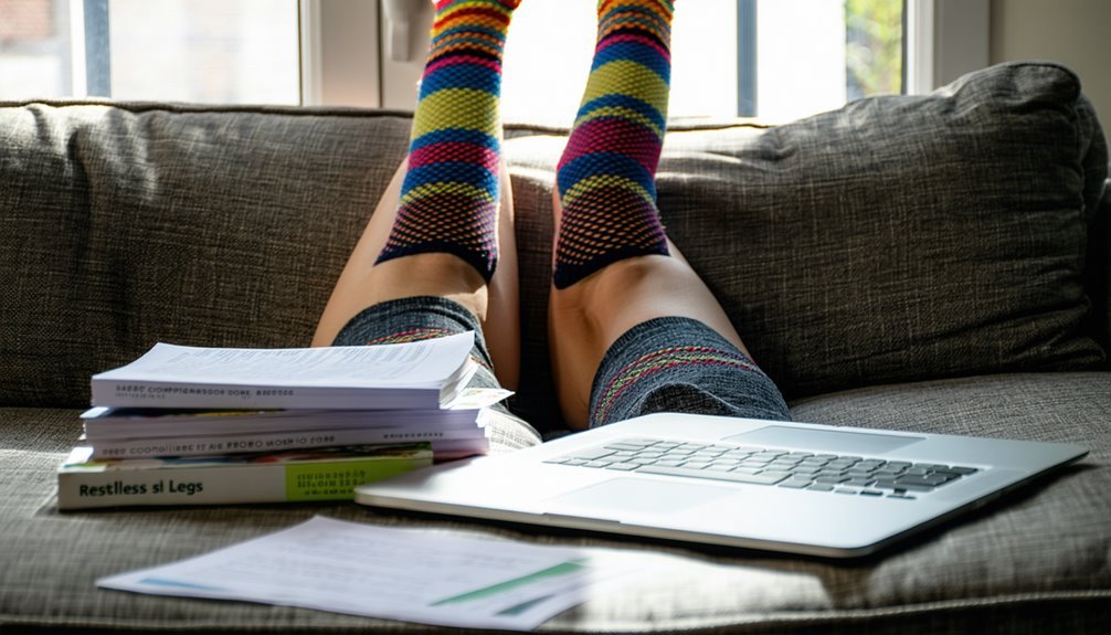 compression socks for rls