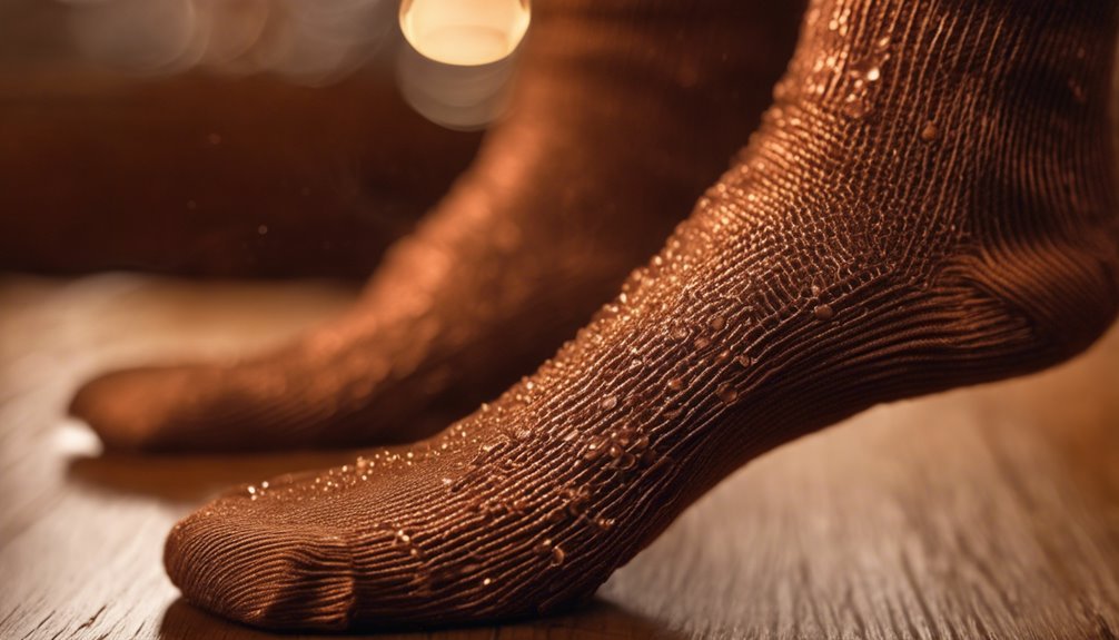 copper socks combat bacteria
