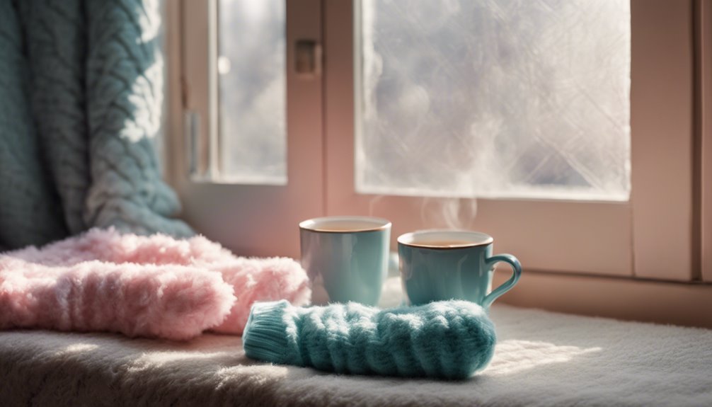 cozy soft warm materials