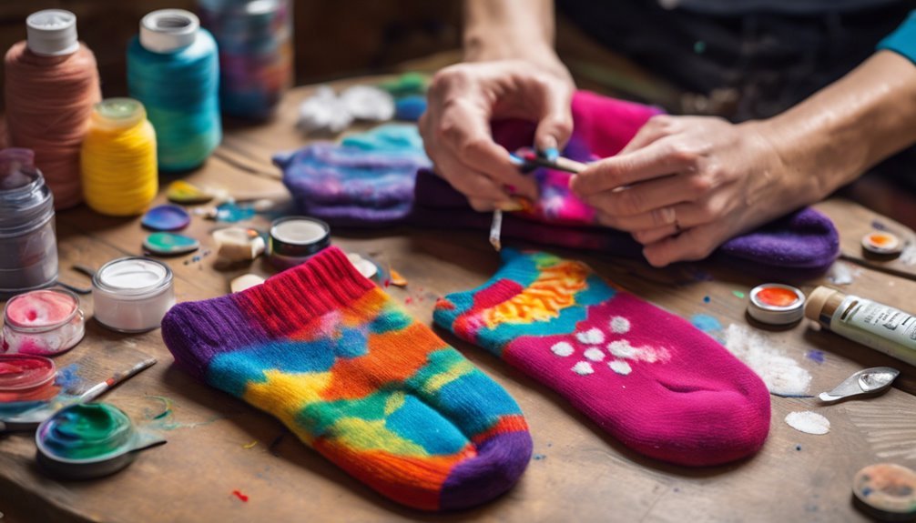diy non slip sock slippers