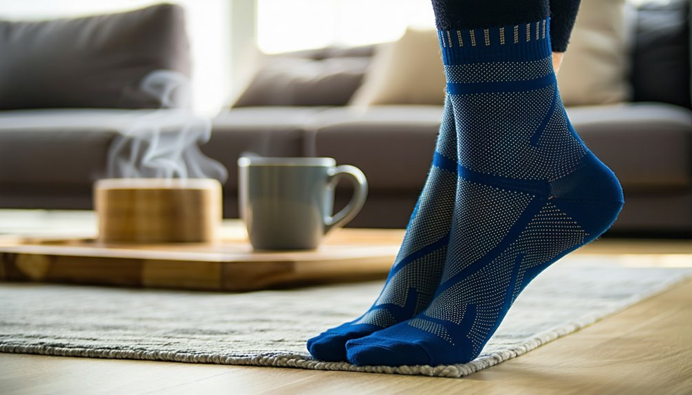 duration for compression socks