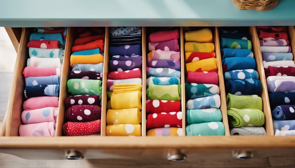 efficient children s sock organization