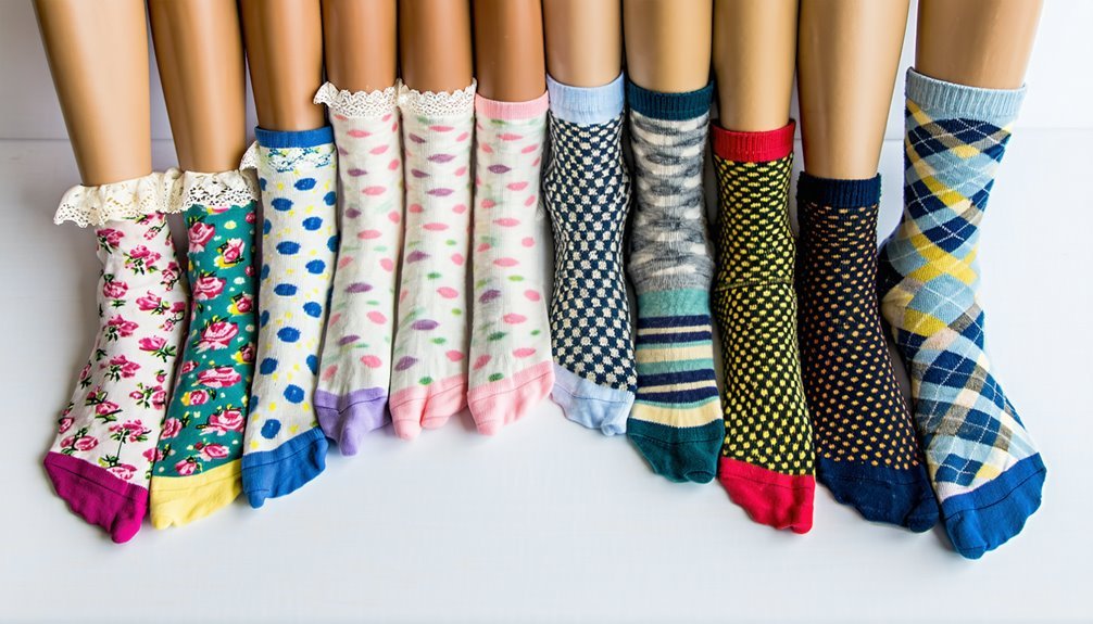 gender specific sock differences