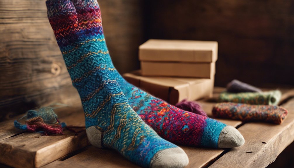 handmade vs store bought socks