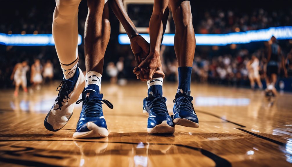high socks enhance performance