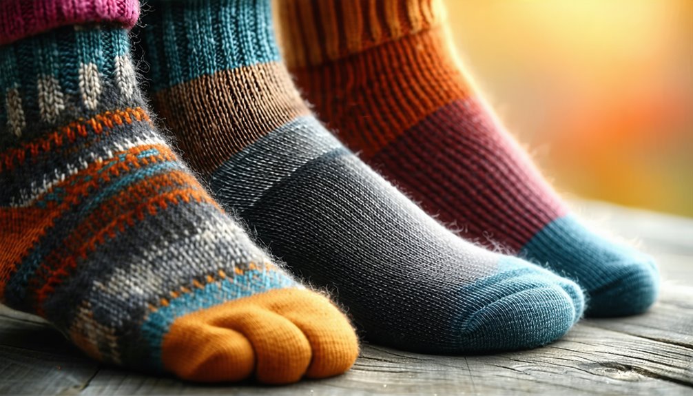 material comparison for socks