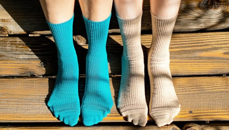 material comparison for socks