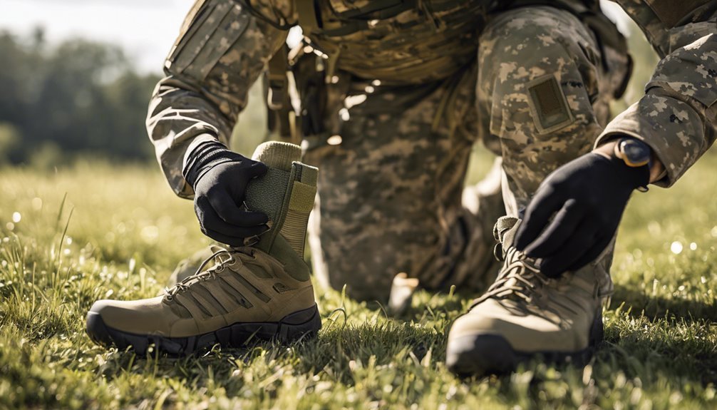 military sock care tips