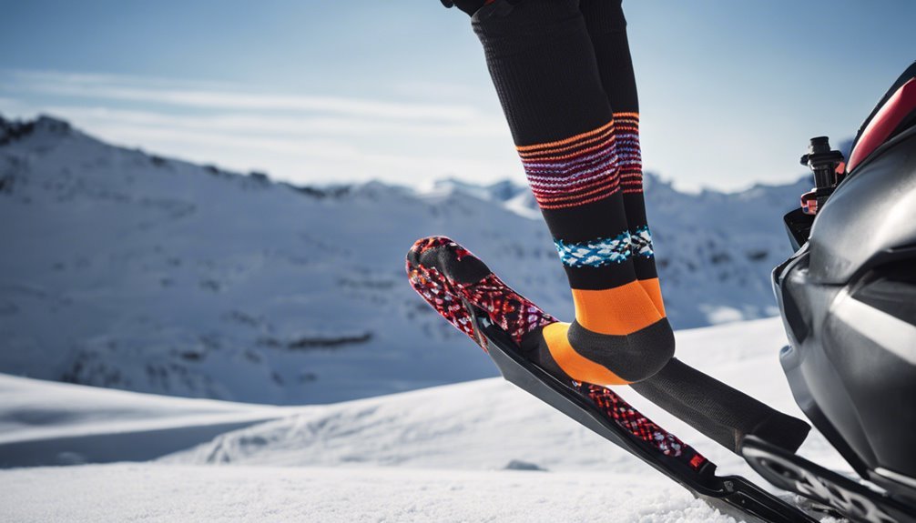 ski socks insulation comparison
