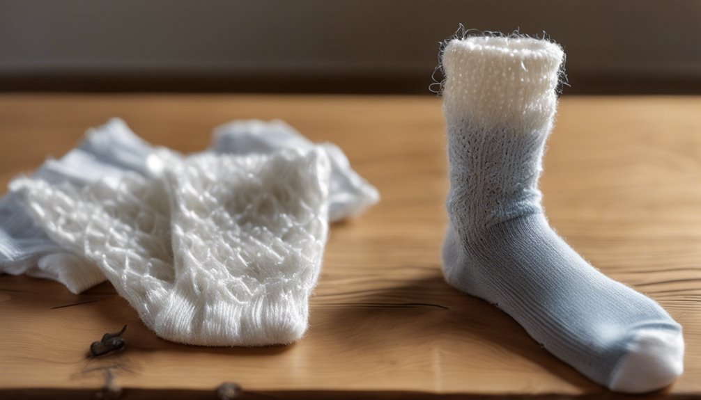 sock fabric air circulation