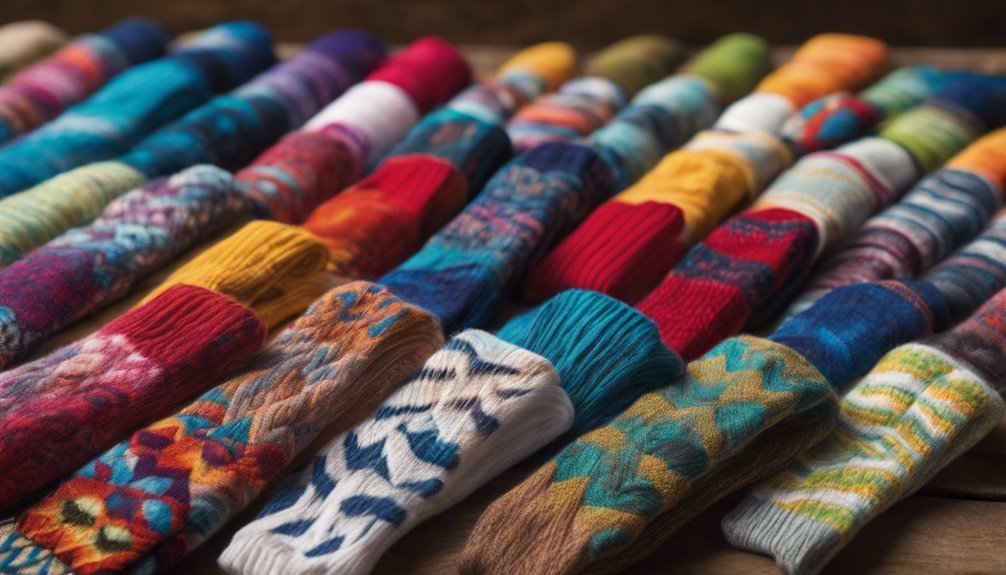 sock fabric composition analysis