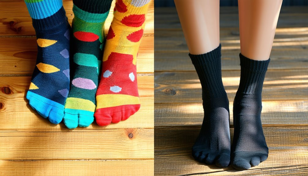 sock height comparison debate