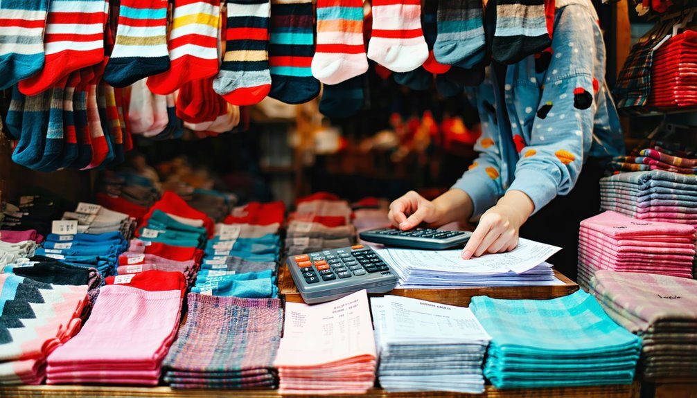 sock price determination factors