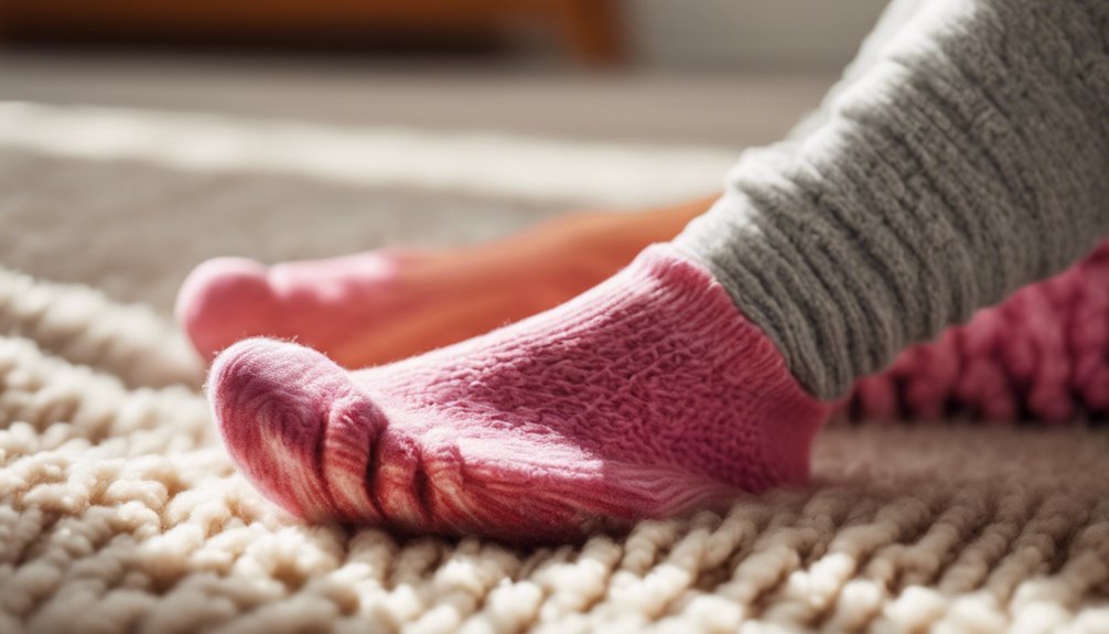 sock thickness affects comfort