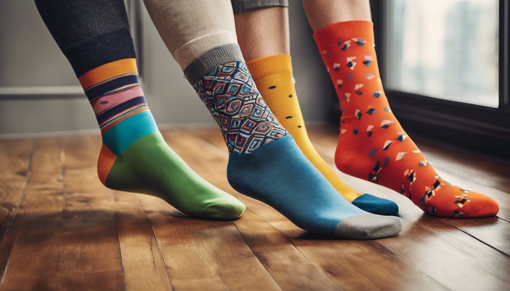 socks choice for work