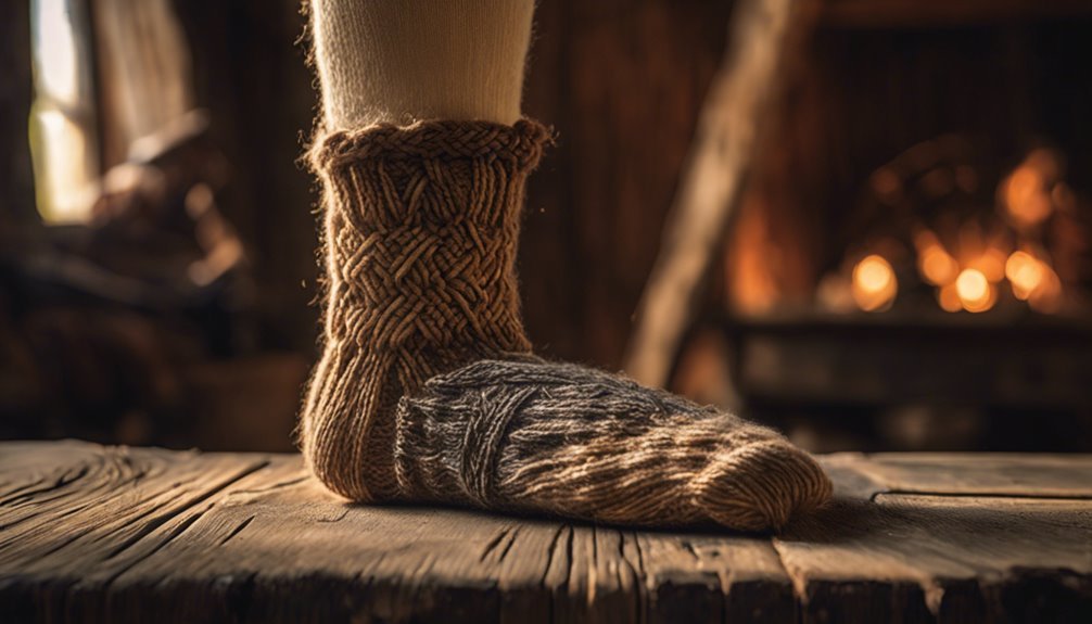 socks essential viking attire