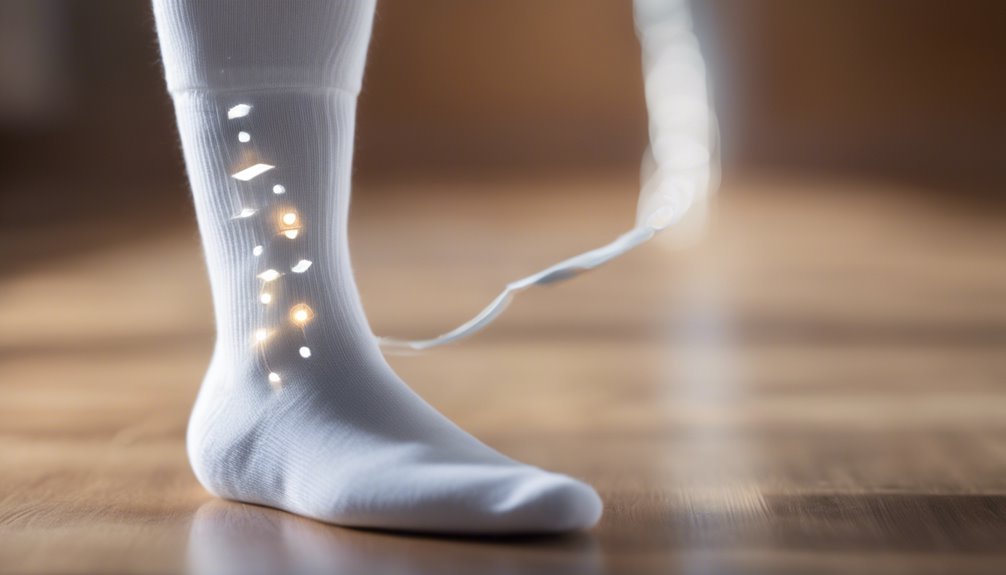 socks monitor diabetic foot health