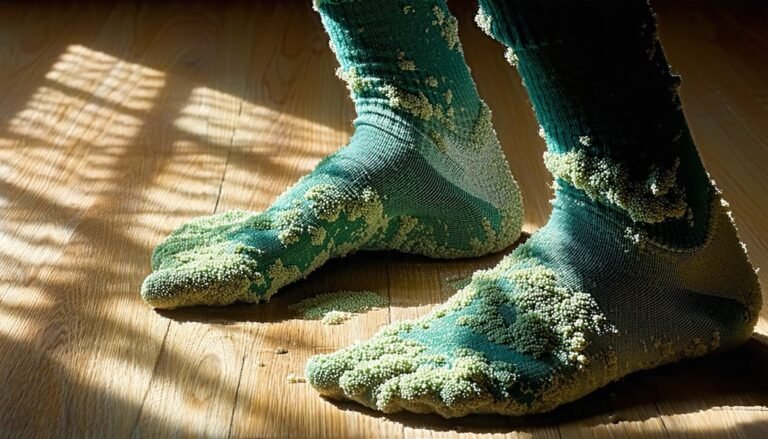 sport socks can mold
