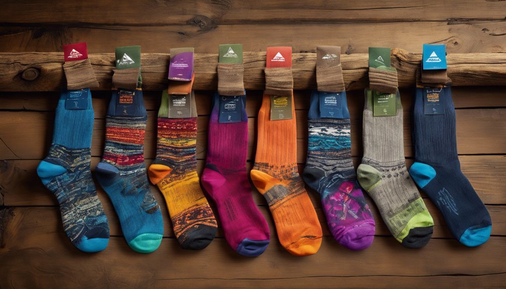 top brands for hiking socks