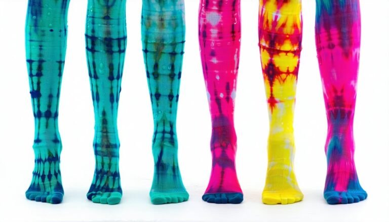 vertical tie dye technique