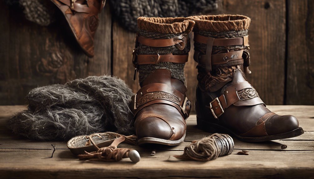 viking footwear historical significance