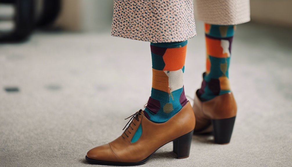 vintage socks modern looks