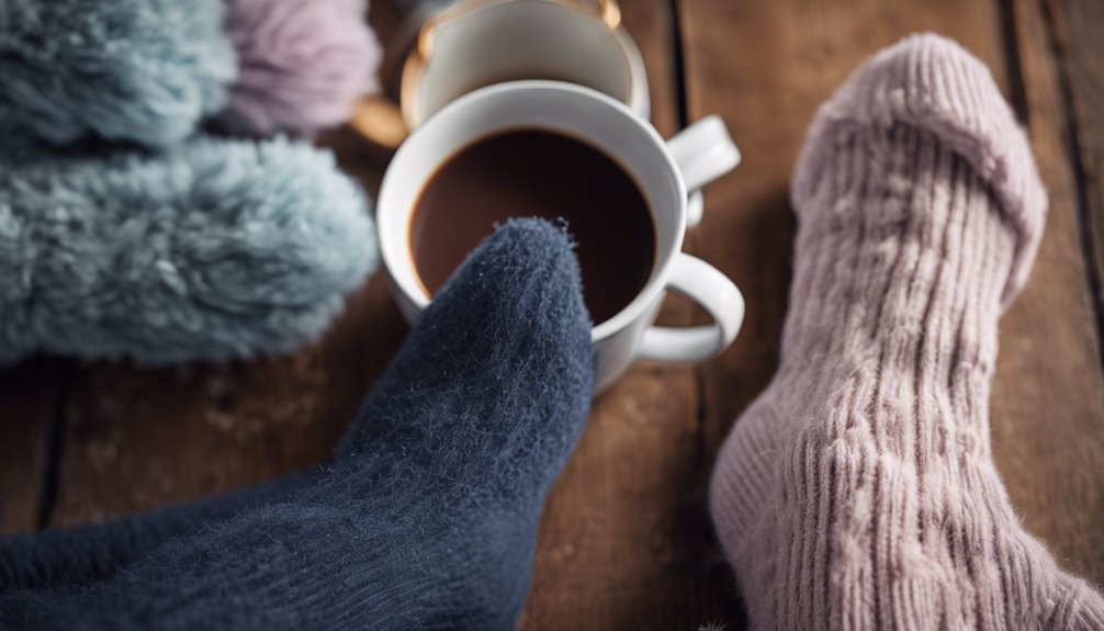 warmth comparison of socks