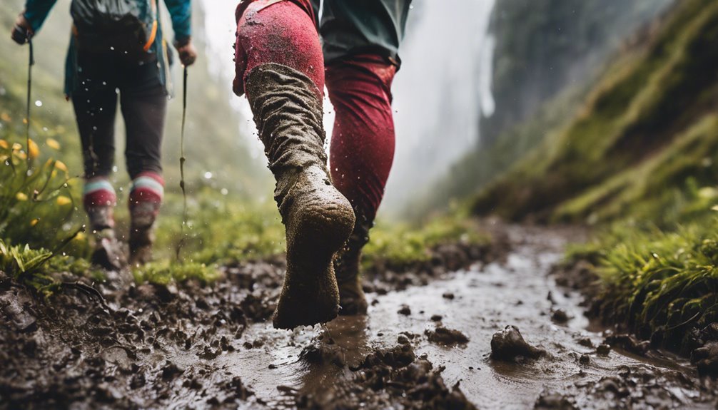 waterproof socks for wet adventures