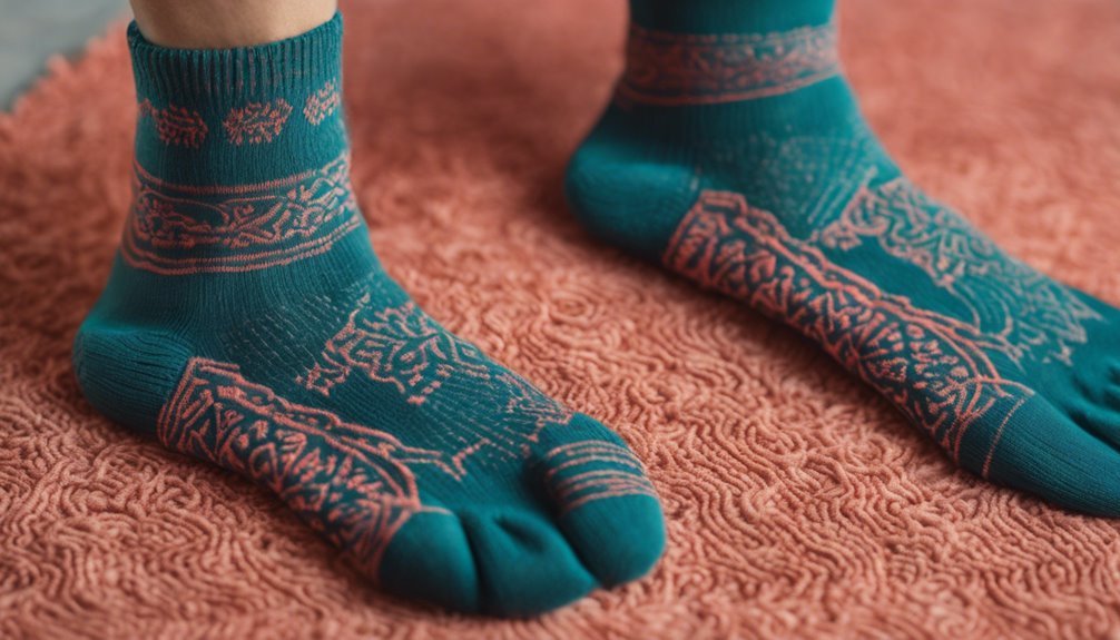 yoga and workout socks